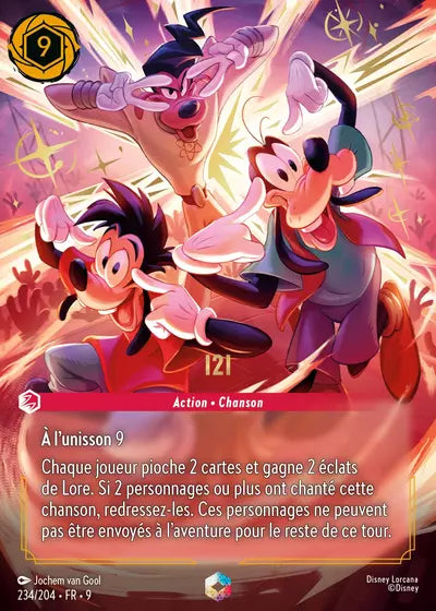 Carte Lorcana - Disney I2I 234/204 Chapitre 09 Fabuleux FAB Neuf FR LorenZone