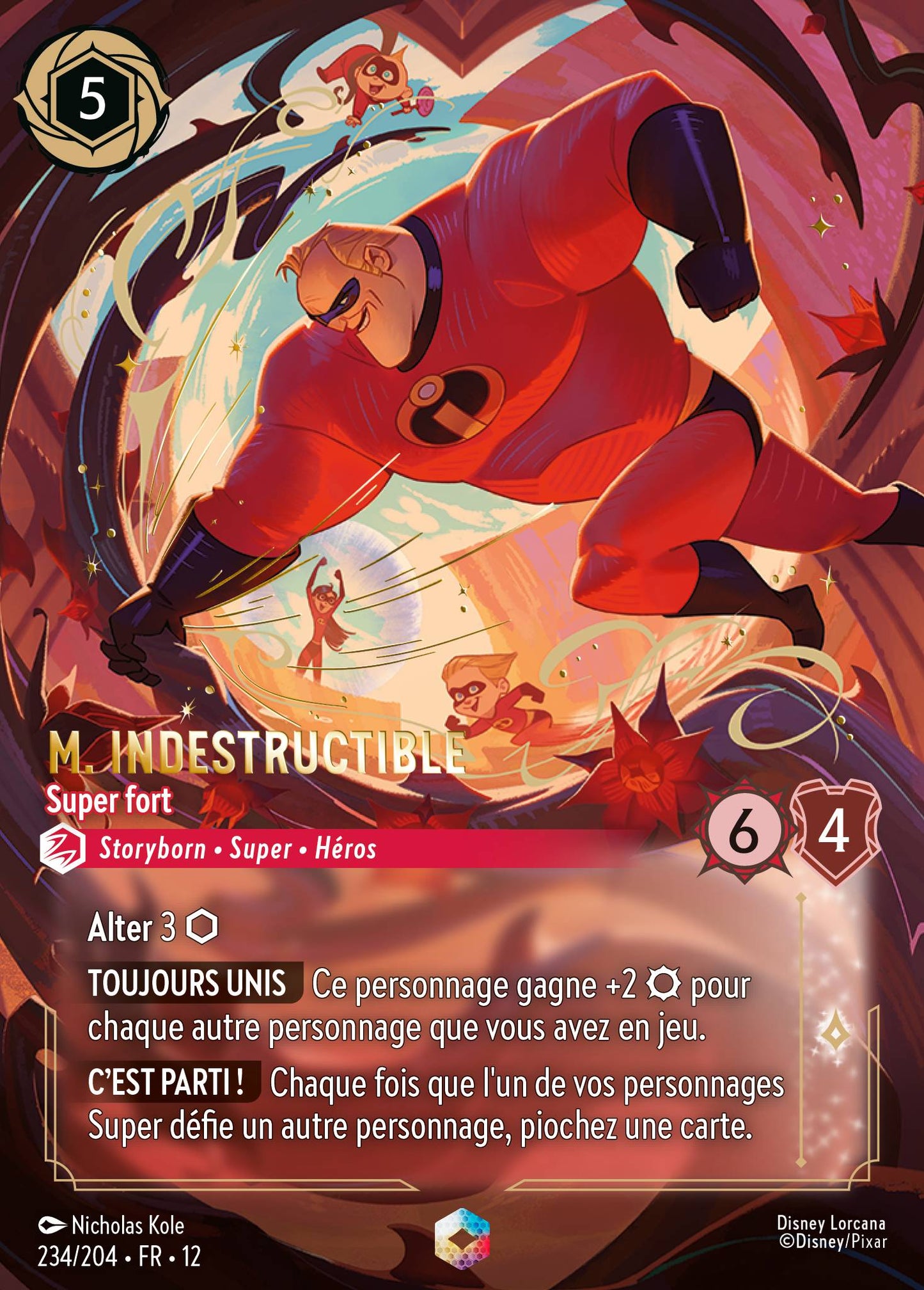 Carte Lorcana 234/204 M. Indestructible | LorenZone