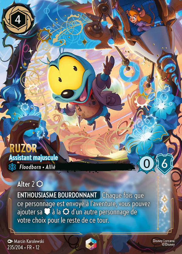 Carte Lorcana 235/204 Ruzor | LorenZone