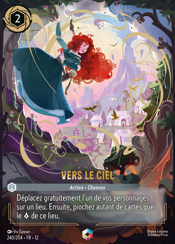 Carte Lorcana 240/204 Vers le ciel | LorenZone