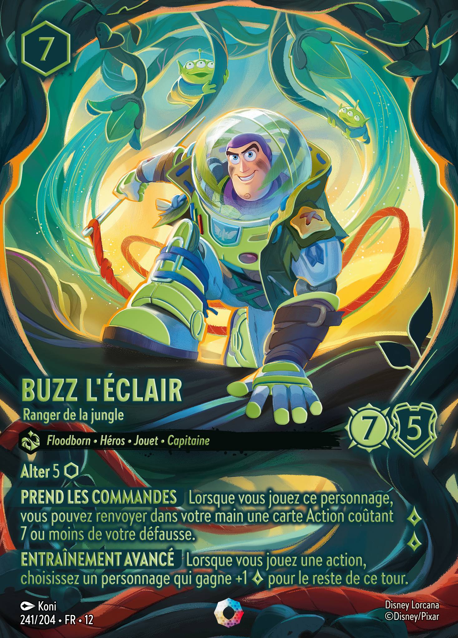 Carte Lorcana 241/204 Buzz l'Éclair | LorenZone
