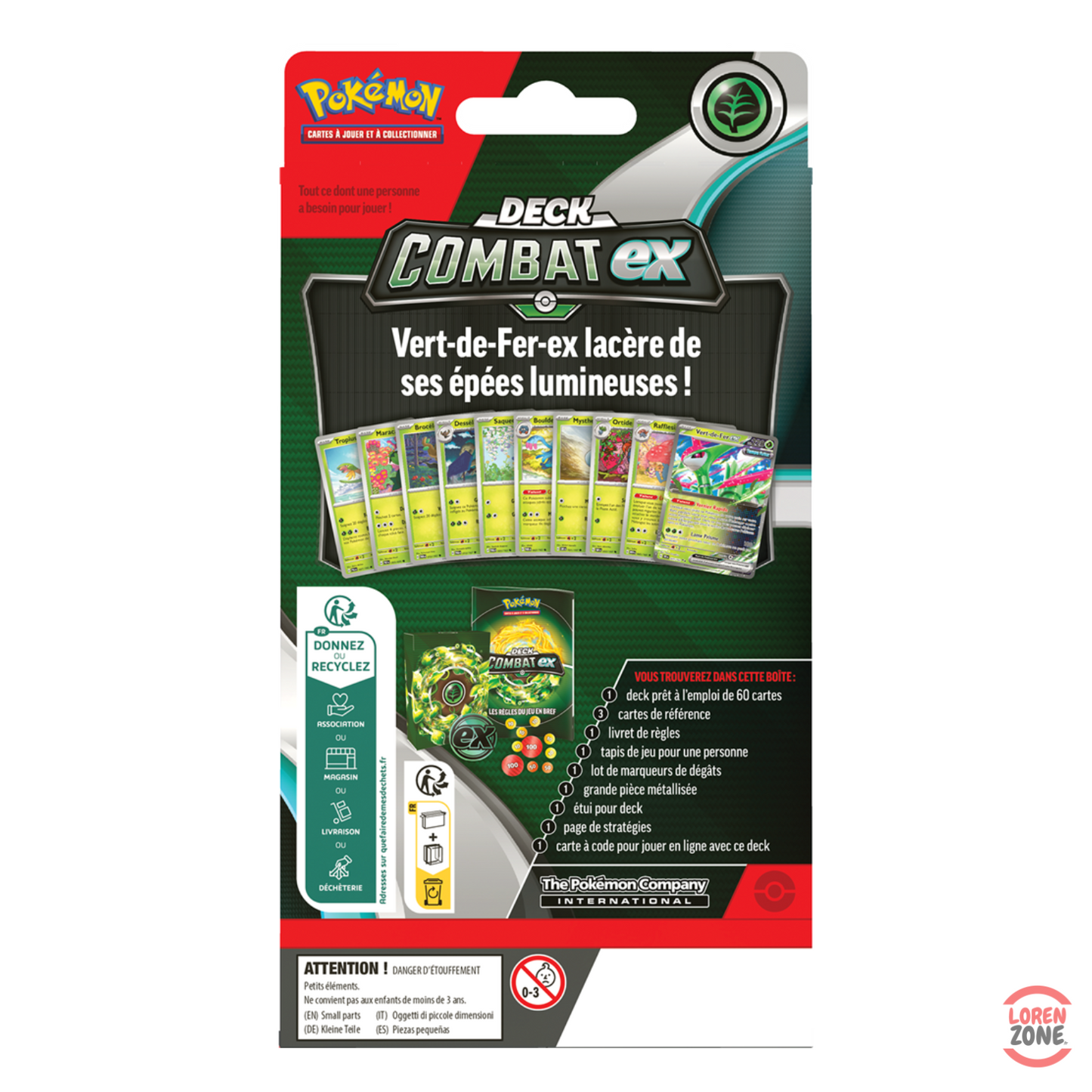 Coffret - Deck Combat EX / Vert-de-Fer