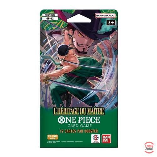 Blister - L'Héritage du Maître / OP12 - One Piece / Bandai Scellé | LorenZone