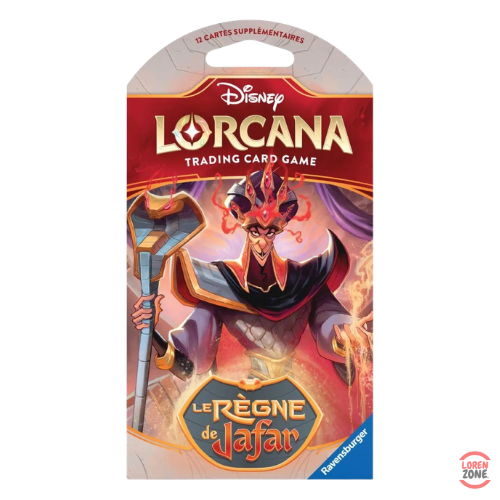 Sleeved Booster Disney Lorcana Chapitre 8 Le Règne de Jafar - design Jafar