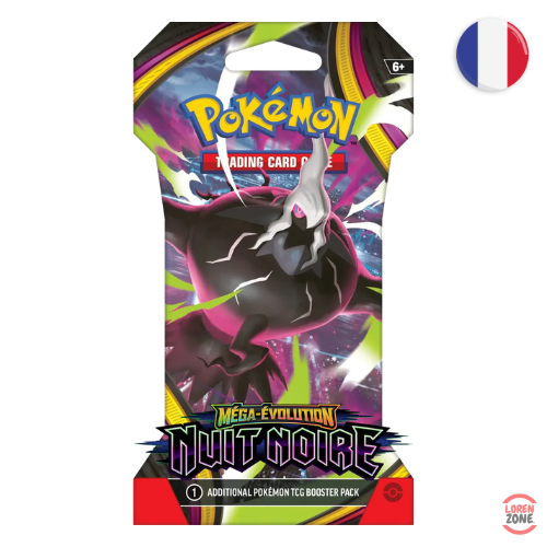 Blister Pokémon Nuit Noire ME05 illustration Méga-Darkrai EX français LorenZone