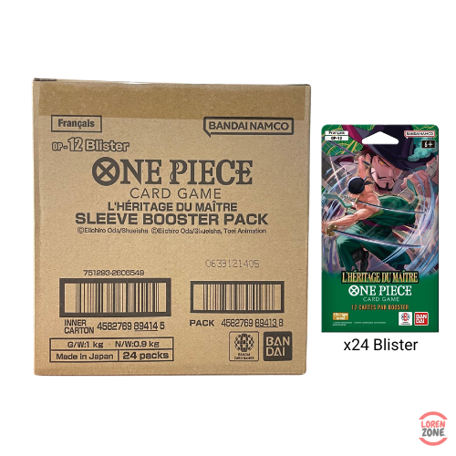 Case Blister - L'Héritage du Maître / OP12 - One Piece / Bandai | LorenZone