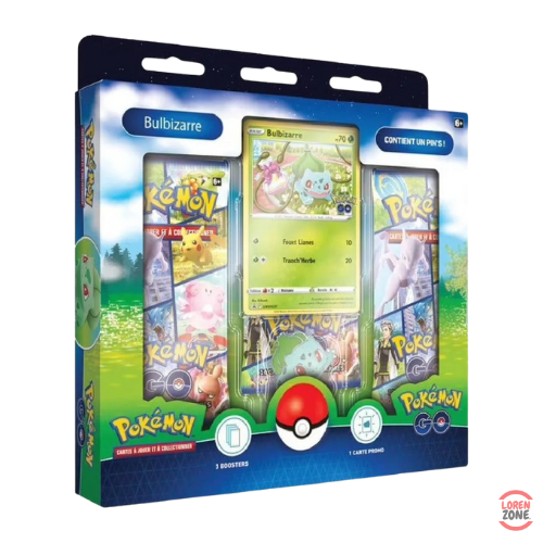 Coffret - Collection Pin's Bulbizarre - Pokémon | LorenZone