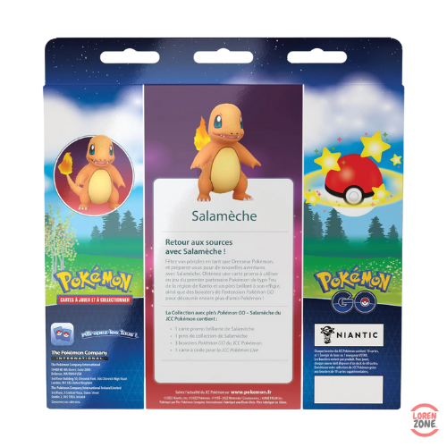 Coffret - Collection Pin's Salamèche - Pokémon | LorenZone