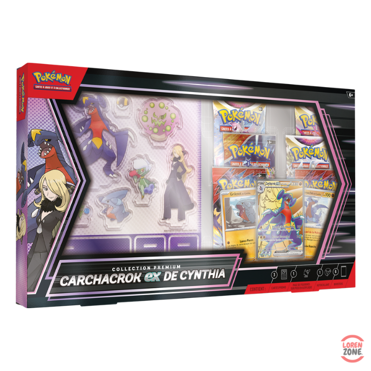 Coffret - Collection Premium Carchacrok EX de Cynthia