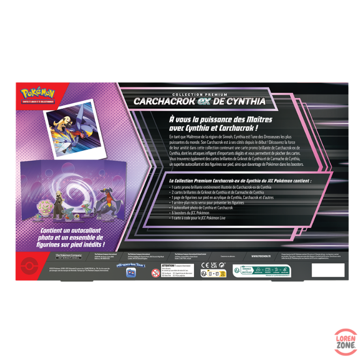 Coffret - Collection Premium Carchacrok EX de Cynthia