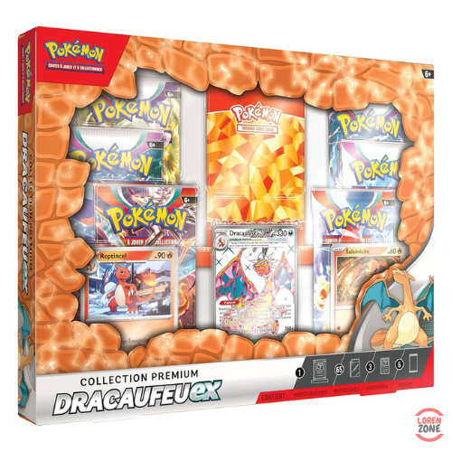 Coffret - Collection Premium Dracaufeu EX - Pokémon Scellé | LorenZone