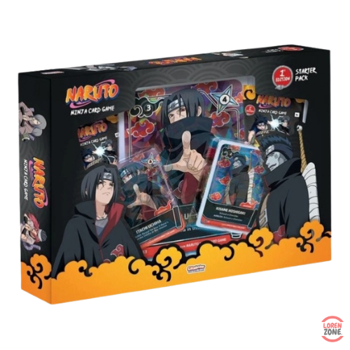 Coffret Starter Pack Naruto Itachi & Kisame – Konoha Shidō 1er Chapitre Édition 2 (vue avant)