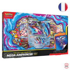 Coffret Collection Premium Méga-Amphinobi EX Pokémon Héros Transcendants français LorenZone