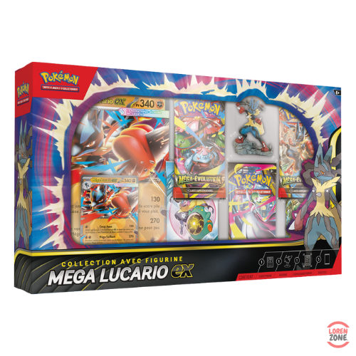 Coffret - Collection Figurine Méga-Lucario EX