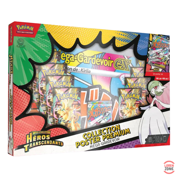 Coffret - Collection Poster Premium Méga-Gardevoir
