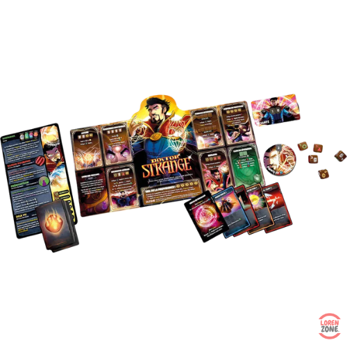 Dice Throne Marvel Avengers Box 2 - contenu complet : dés, cartes action, jetons et plateaux