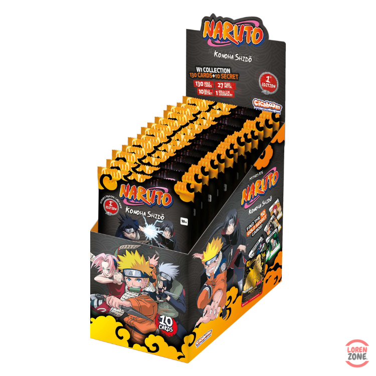 Display Naruto Mythos Konoha Shidō 1er Chapitre Édition 1 – 24 boosters (visuel produit)