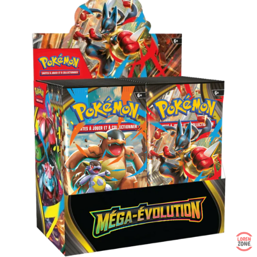 Display - Mega Evolution - Pokémon Scellé | LorenZone
