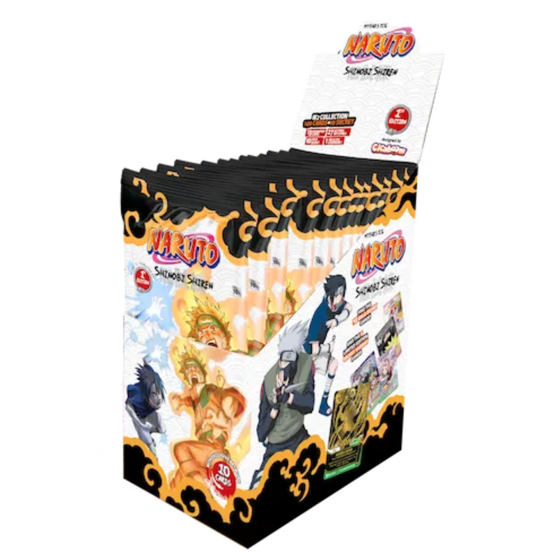 Display - Naruto Mythos TCG - SET 2 SHINOBI SHIREN - 1st-Edition - 24 Boosters - LorenZone.fr