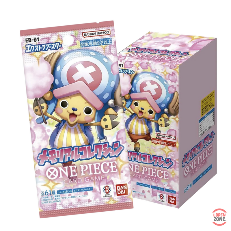 Display, One Piece, EB01, Memorial Collection, Neuf, Scellé, Jap