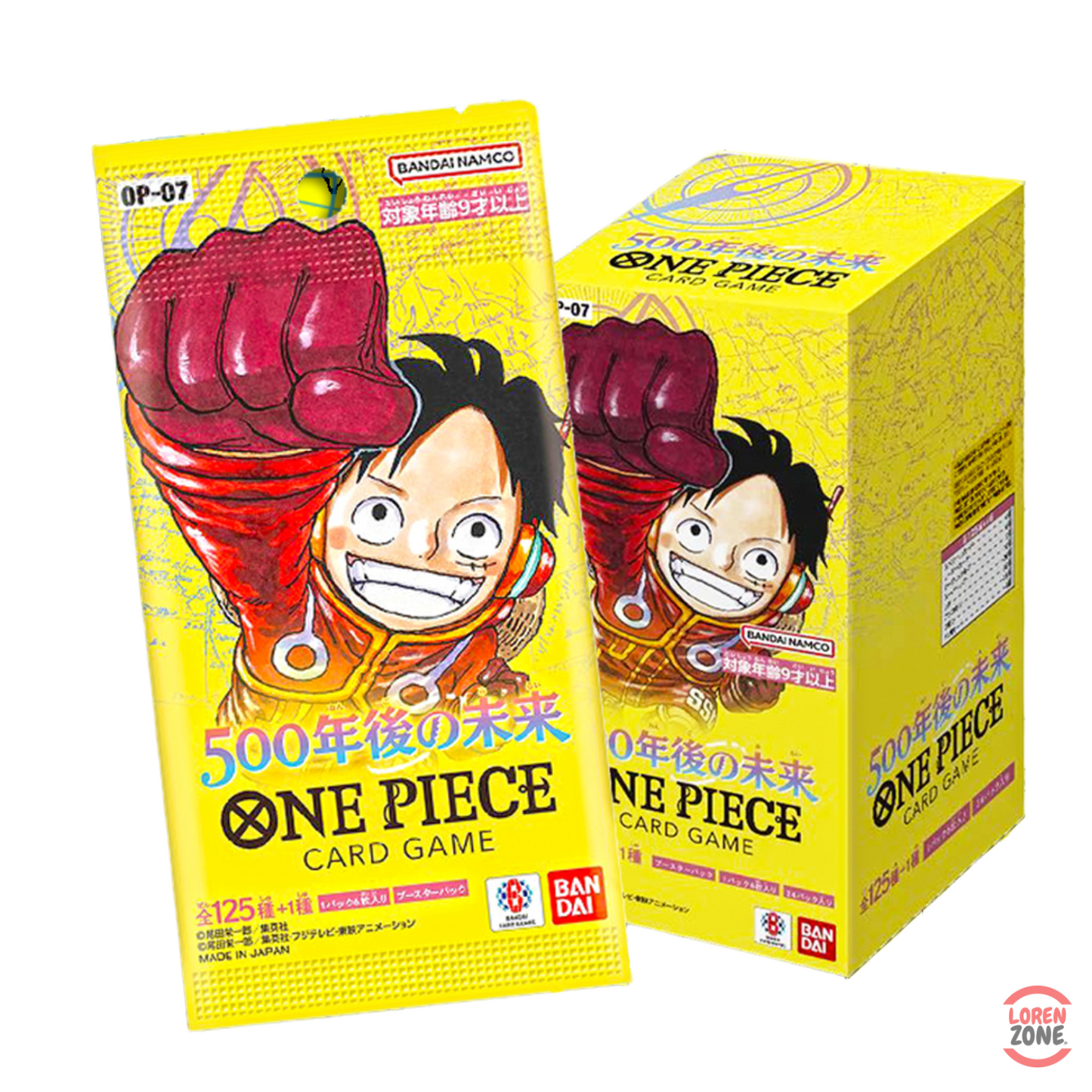 Display, One Piece, OP07, 500 Ans Dans Le Futur, Neuf, Scellé, Jap