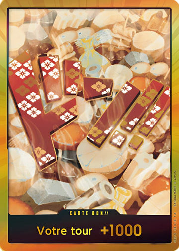 Carte DON!! dorée Oden Kozuki V3 - The Best