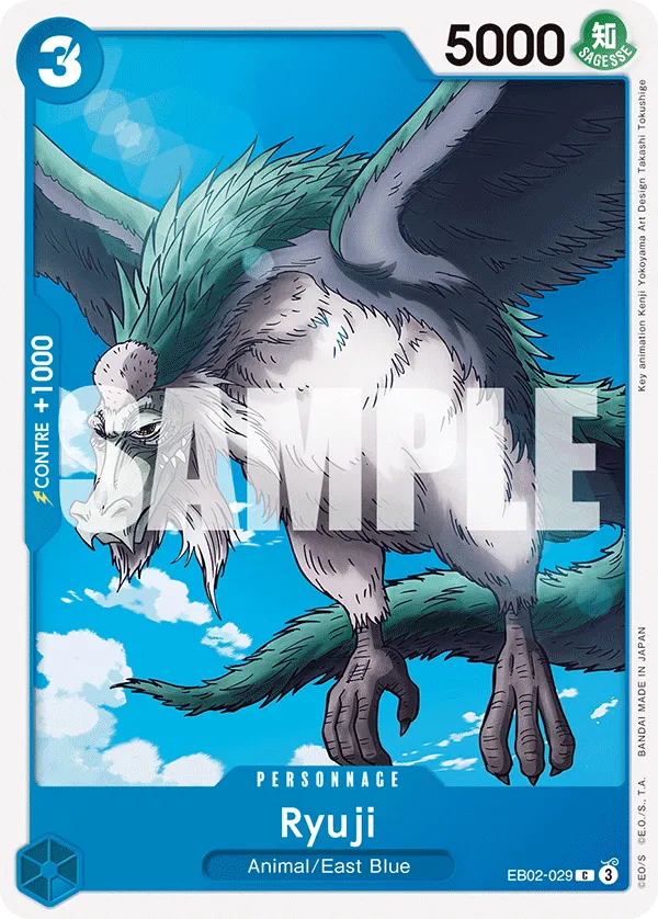 Carte One Piece Ryuji - FR EB02-029 C Anime 25th Collection Neuf FR LorenZone