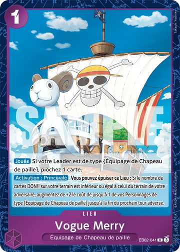 Carte One Piece Vogue Merry EB02-041 - Anime 25th Collection