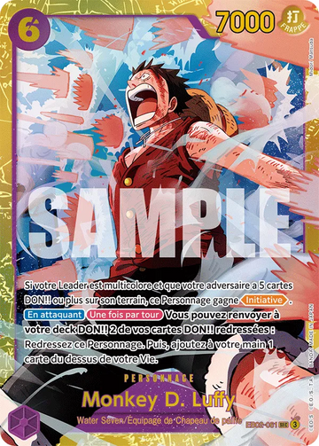 Carte One Piece Monkey D. Luffy EB02-061 V1 - The Best Vol.2