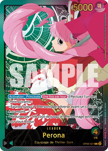 Carte One Piece Perona OP06-021 - Anime 25th Collection