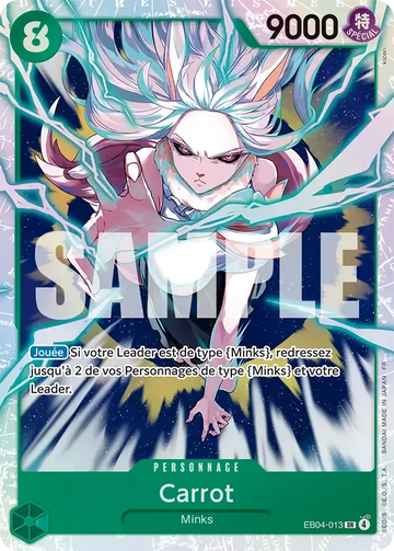 Carte One Piece Carrot EB04-013 V1 - Les Sept de la Mer d'Azur