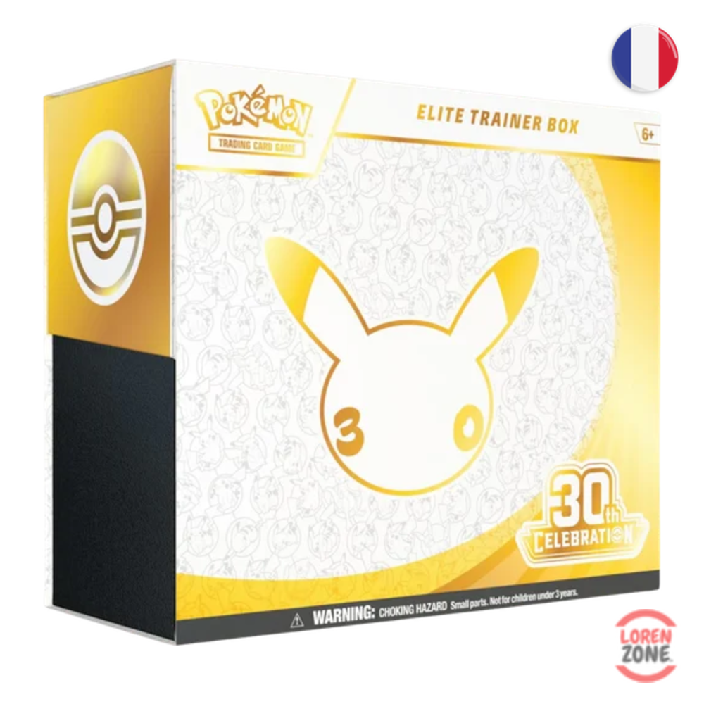 Coffret Dresseur d'Élite ETB Pokémon 30ᵉ Anniversaire 30th Celebration - LorenZone