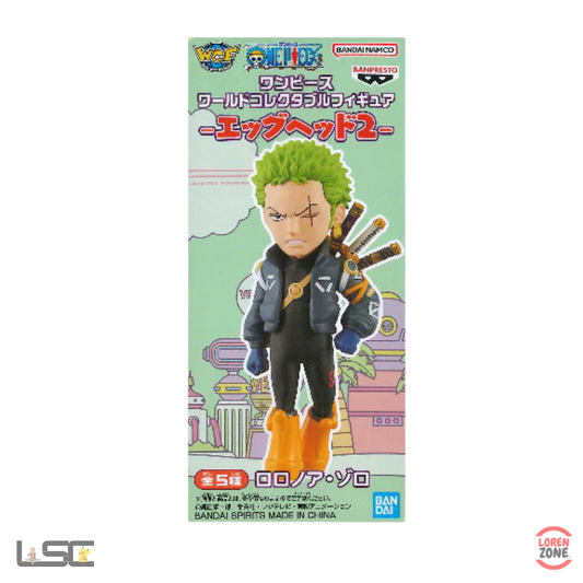 WCF World Collectables Figure - Roronoa Zoro Egghead - One Piece