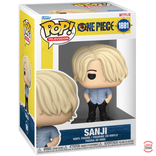 Boite Funko Pop Television One Piece Netflix Live Action Sanji numero 1881