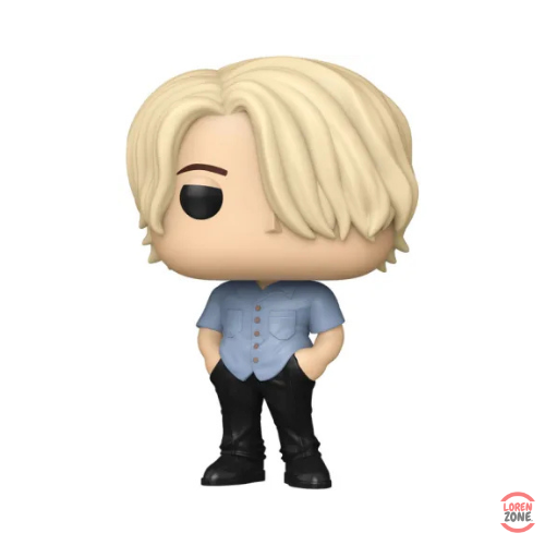 Figurine Funko Pop Sanji 1881 version Netflix Live Action chemise bleue et cheveux blonds