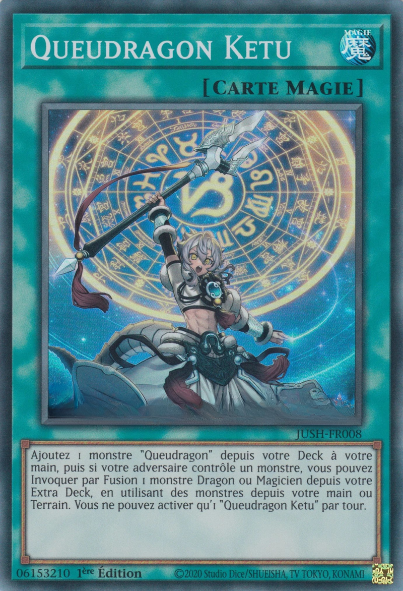JUSH - FR008 - Queudragon Ketu - LorenZone Carte à l'unité | LorenZone