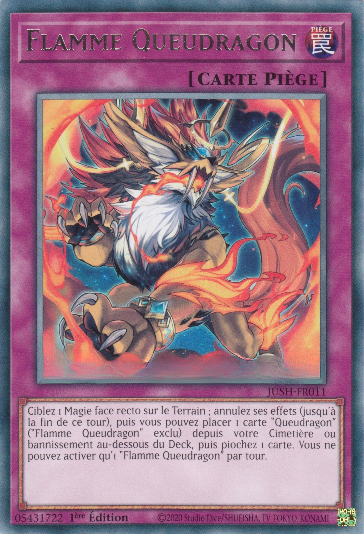 JUSH-FR011 - Flamme Queudragon
