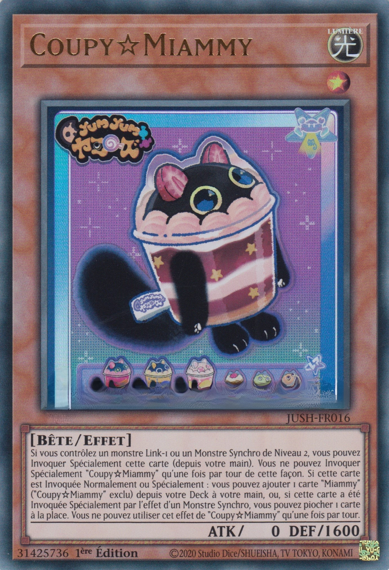JUSH - FR016 - Coupy☆Miammy - LorenZone Carte à l'unité | LorenZone