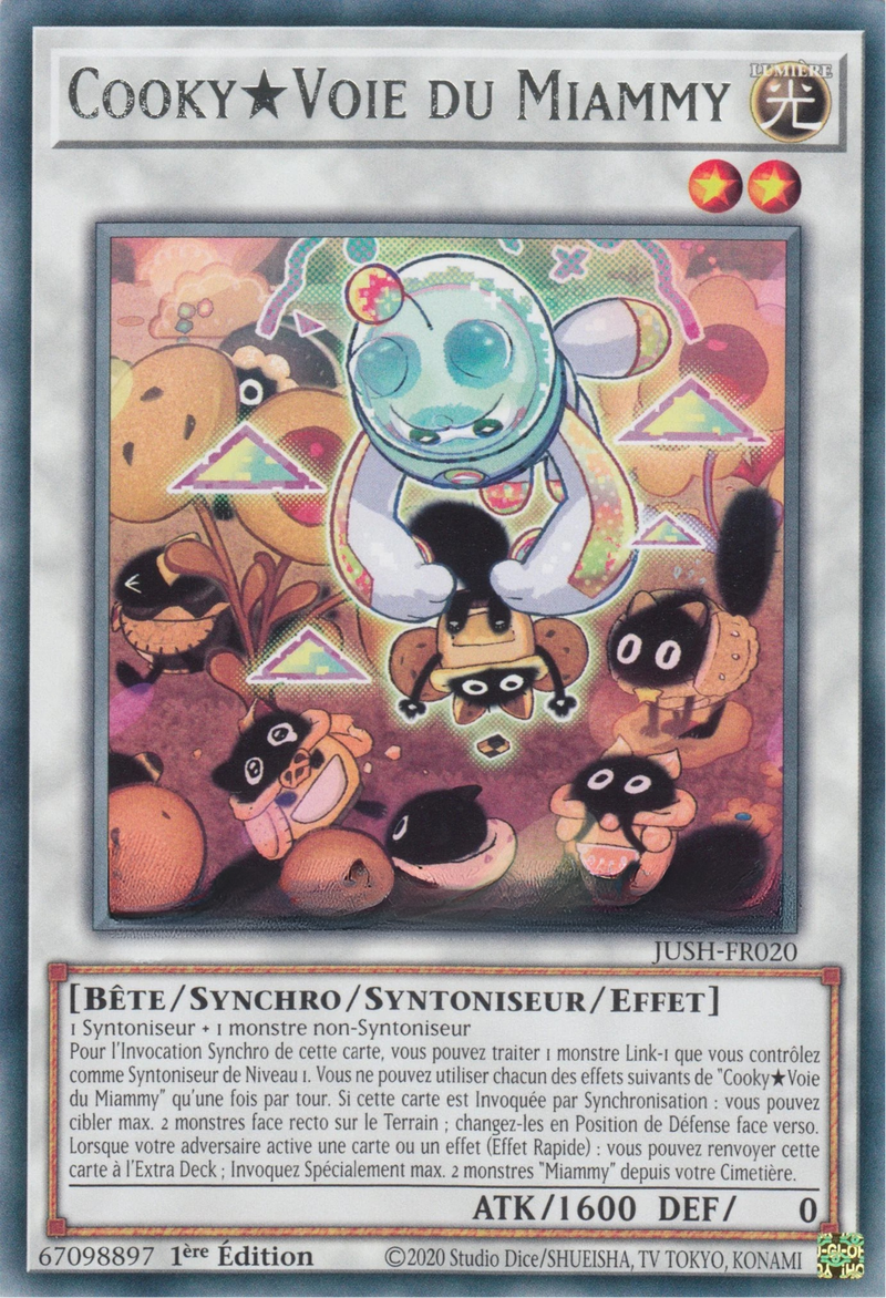 JUSH - FR020 - Cooky★Voie du Miammy - LorenZone Carte à l'unité | LorenZone