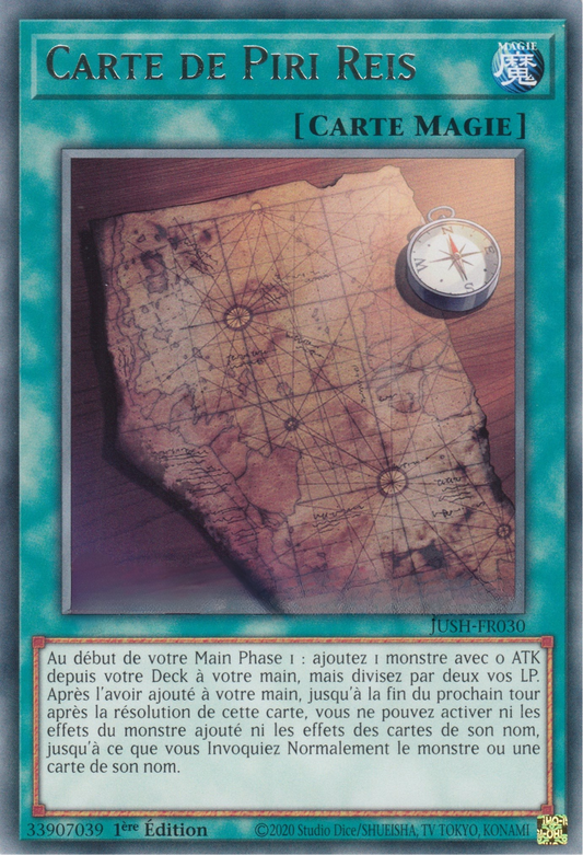 JUSH-FR030 - Carte de Piri Reis