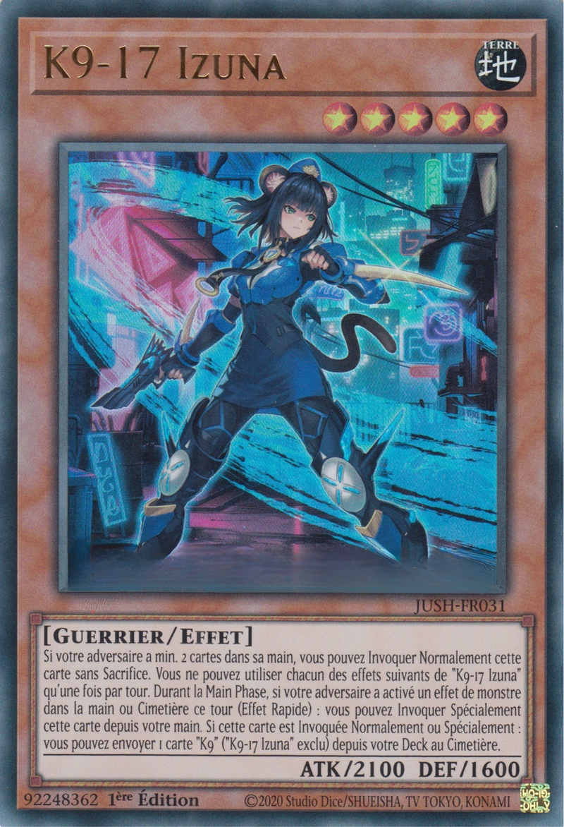 JUSH - FR031 - K9 - 17 Izuna - LorenZone Carte à l'unité | LorenZone