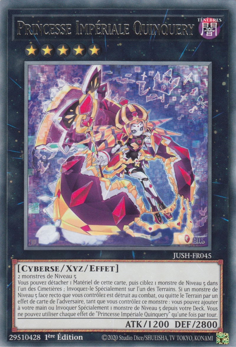 JUSH - FR045 - Princesse Impériale Quinquery - LorenZone Carte à l'unité | LorenZone