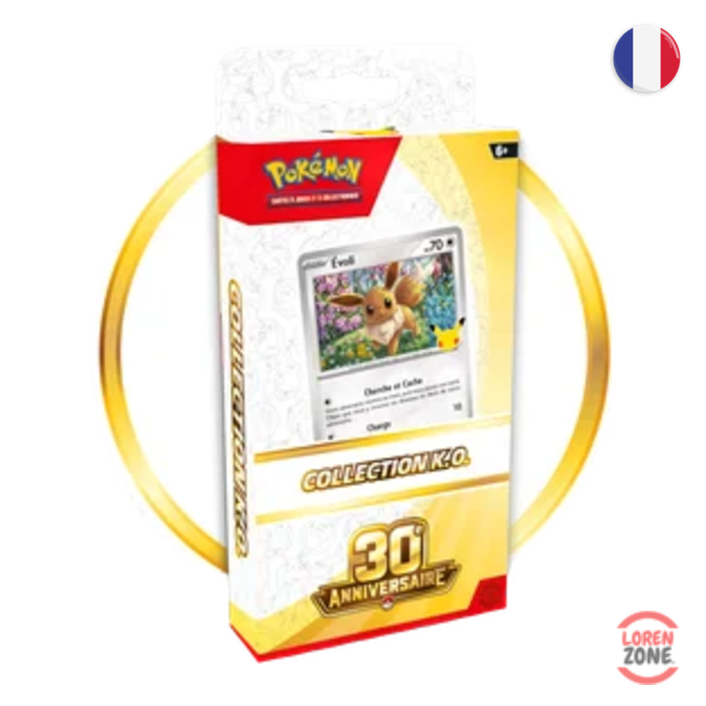 Knock Out Collection Pokémon 30ᵉ Anniversaire - promo Évoli 30th Celebration - LorenZone