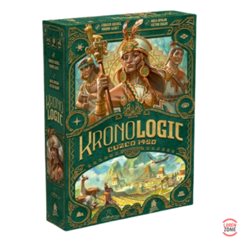 Kronologic Cuzco 1450 - boîte du jeu de déduction Origames Super Meeple