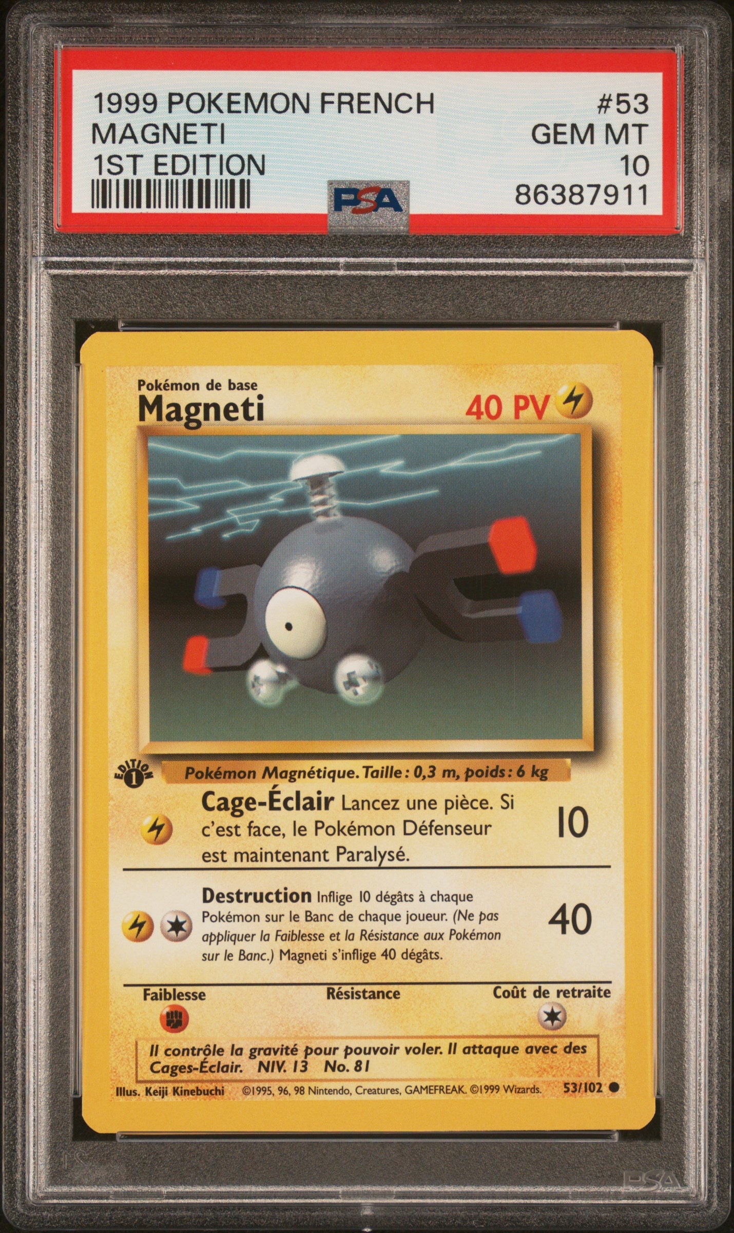 Magneti 53/102 - PSA 10