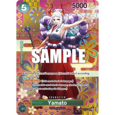 Carte One Piece Yamato SC OP05 OP01-121 SEC Awakening Of The New Era Neuf EN LorenZone