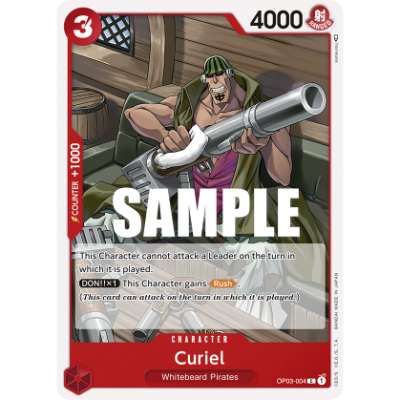 Carte One Piece Curiel OP03-004 C Pillars Of Strength Neuf EN LorenZone