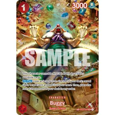 Carte One Piece Buggy SP OP06 OP03-008 UC Wings Of The Captain Neuf EN LorenZone