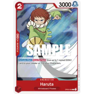 Carte One Piece Haruta OP03-009 C Pillars Of Strength Neuf EN LorenZone