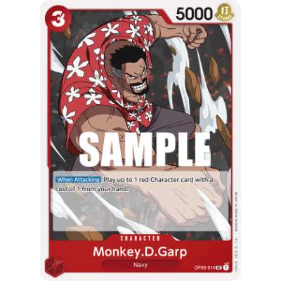 Carte One Piece Monkey.D.Garp OP03-014 UC Pillars Of Strength Neuf EN LorenZone